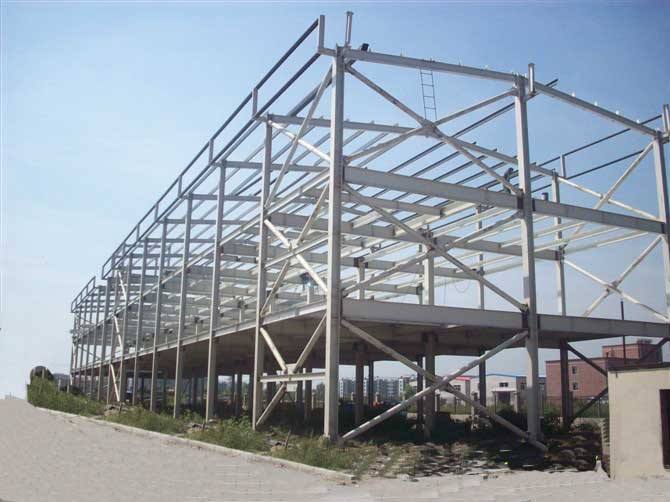 沛县网架加工之眼跳岩对管桁架的影响